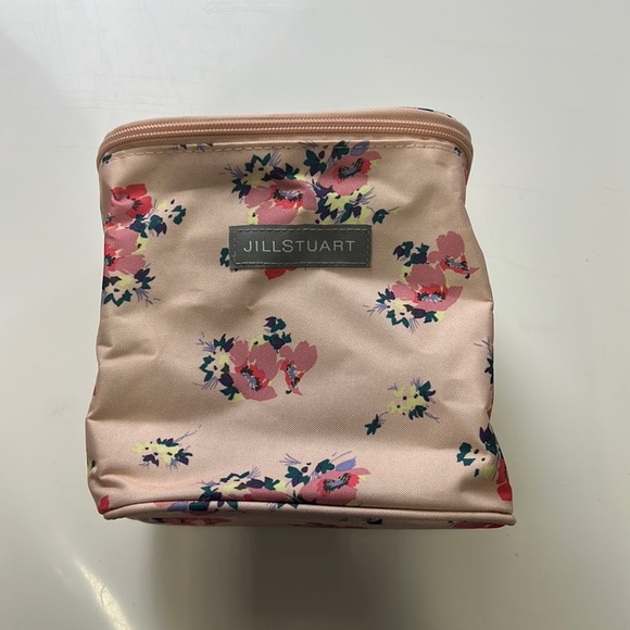 Jill Stuart Handbags - Jill Stuart pink floral  cosmetic bag B42-23